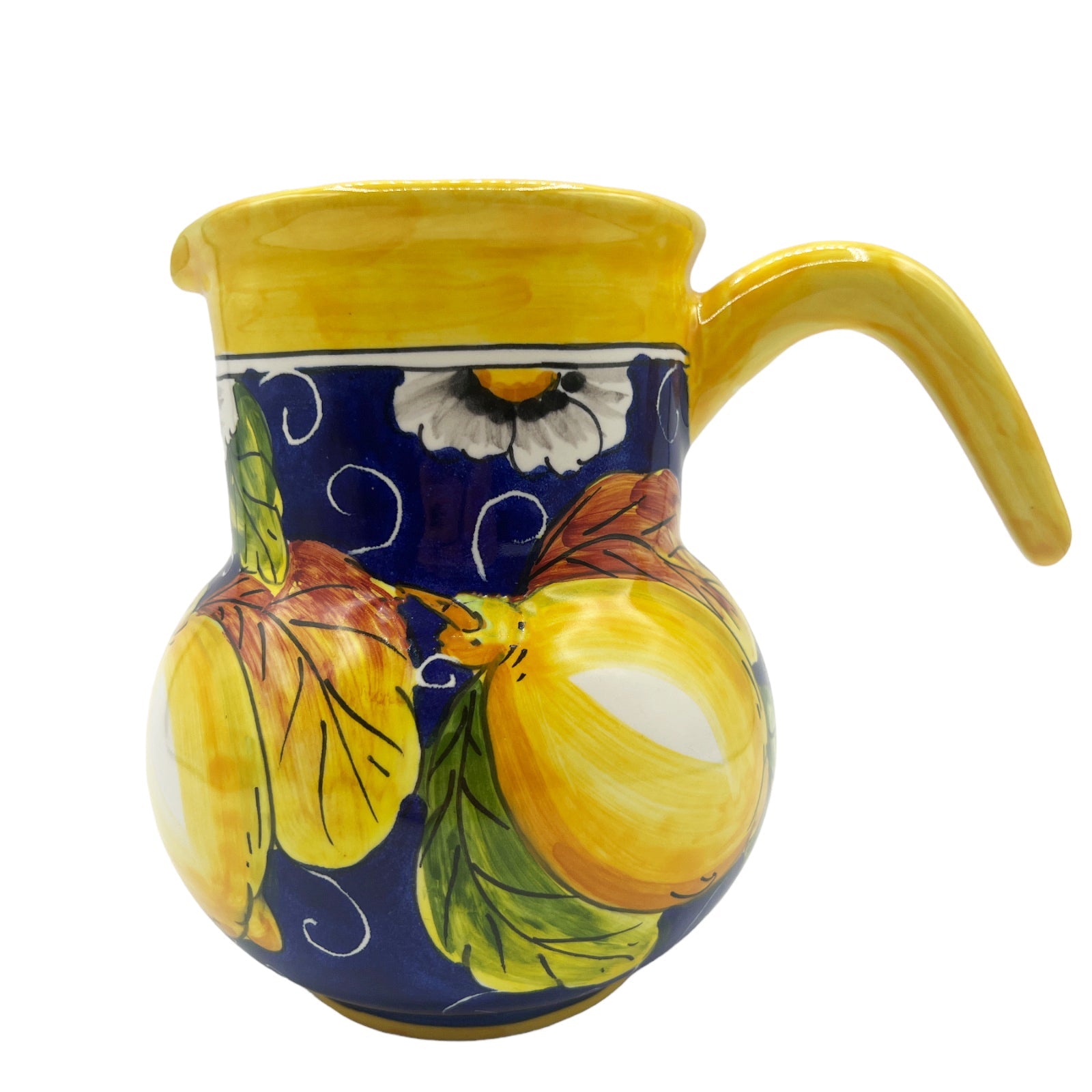 Brocca Fantasia Limoni e Fiori - Sorrento è