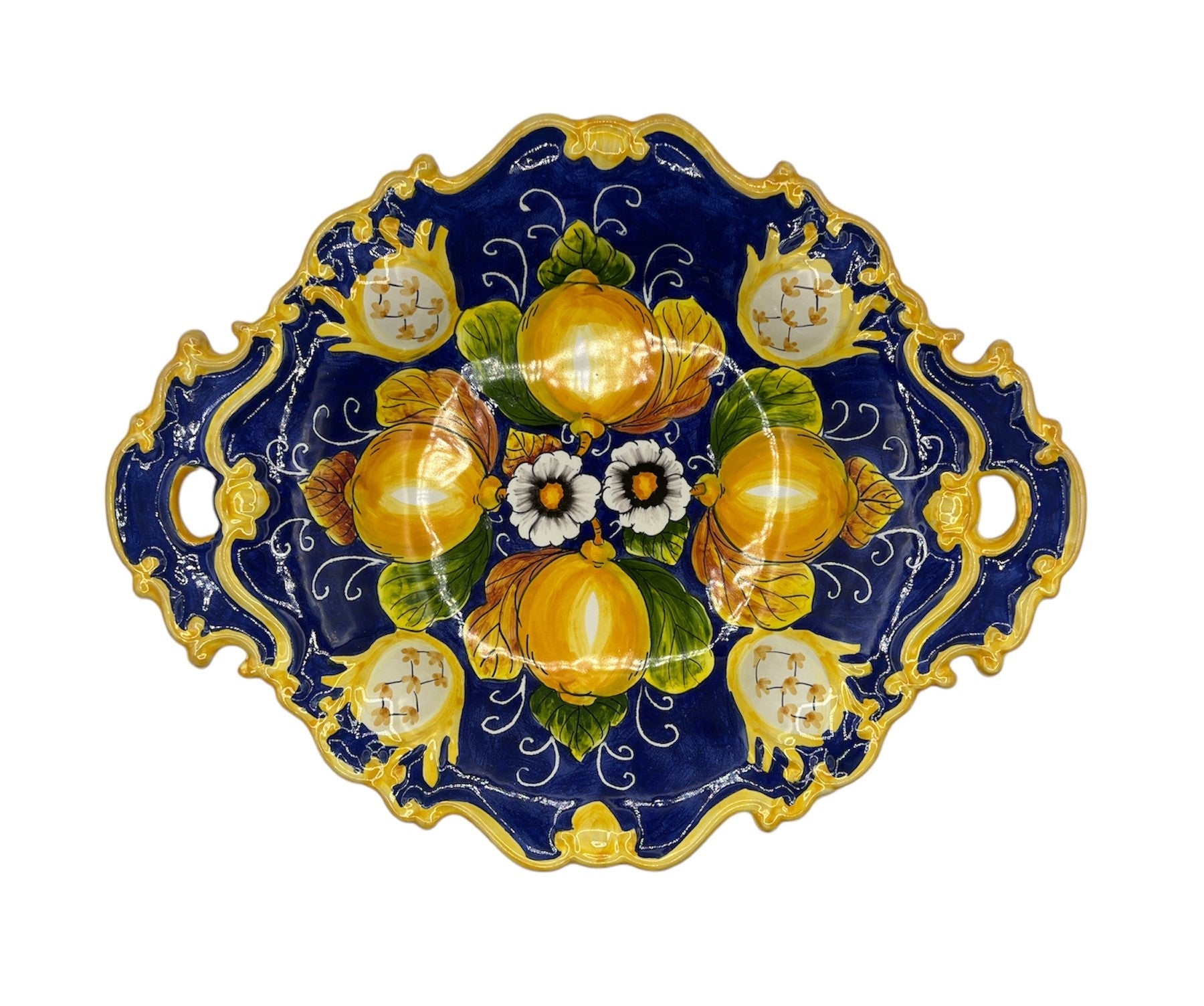 Centrotavola Fantasia Limoni e Fiori - Sorrento è