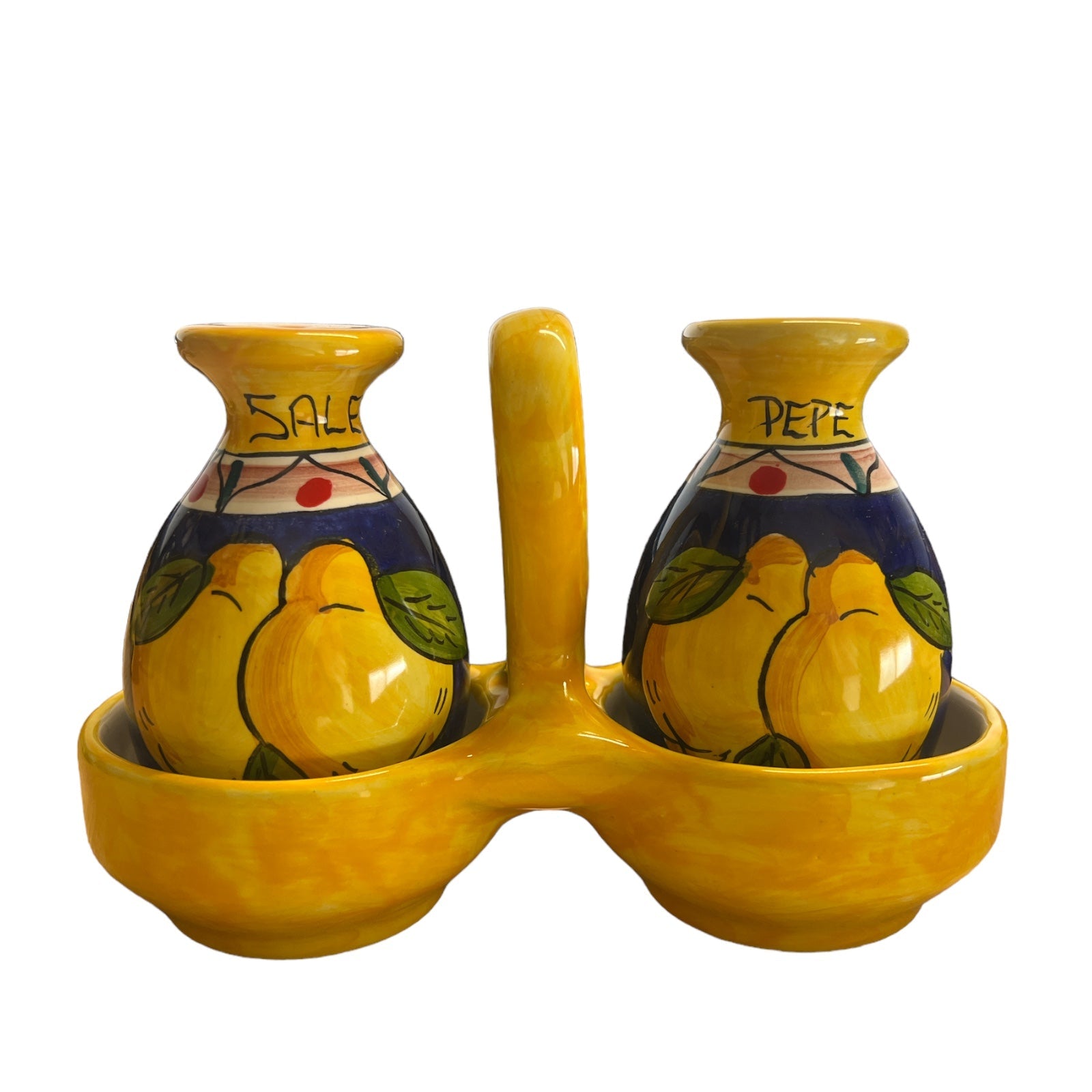 Contenitori Sale e Pepe Fantasia Limoni Geometrico - Sorrento è