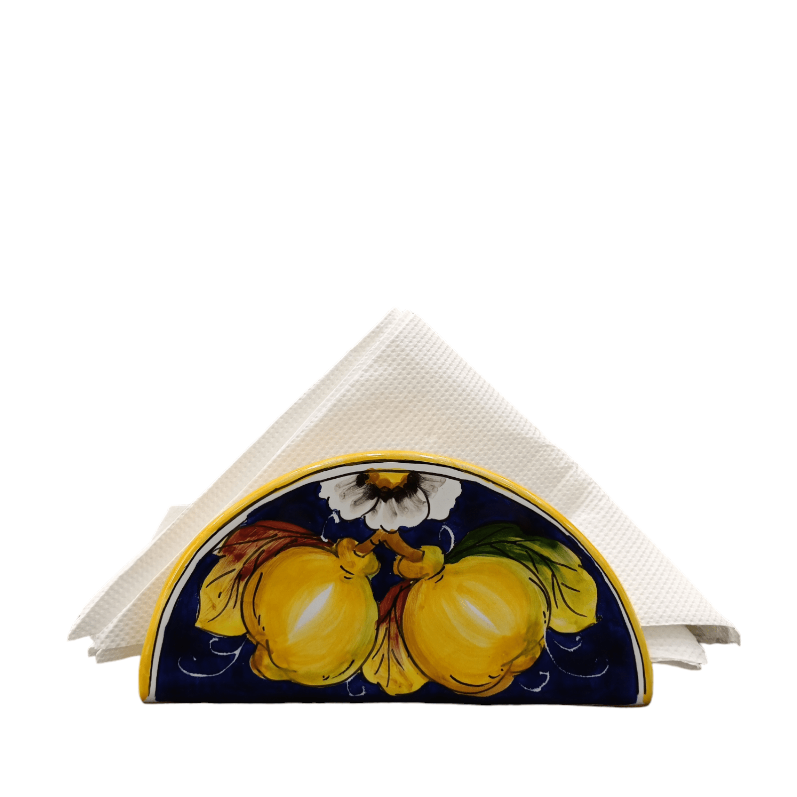 Porta Tovaglioli Fantasia Limoni e Fiori - Sorrento è