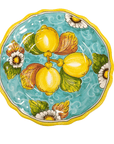 Set di Piatti Fantasia Limoni e Fiori - Sorrento è