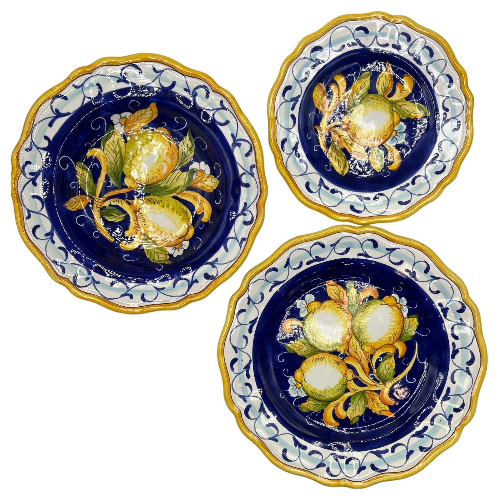 Set Piatti Piano Fondo Dessert Fantasia Principe - Sorrento è