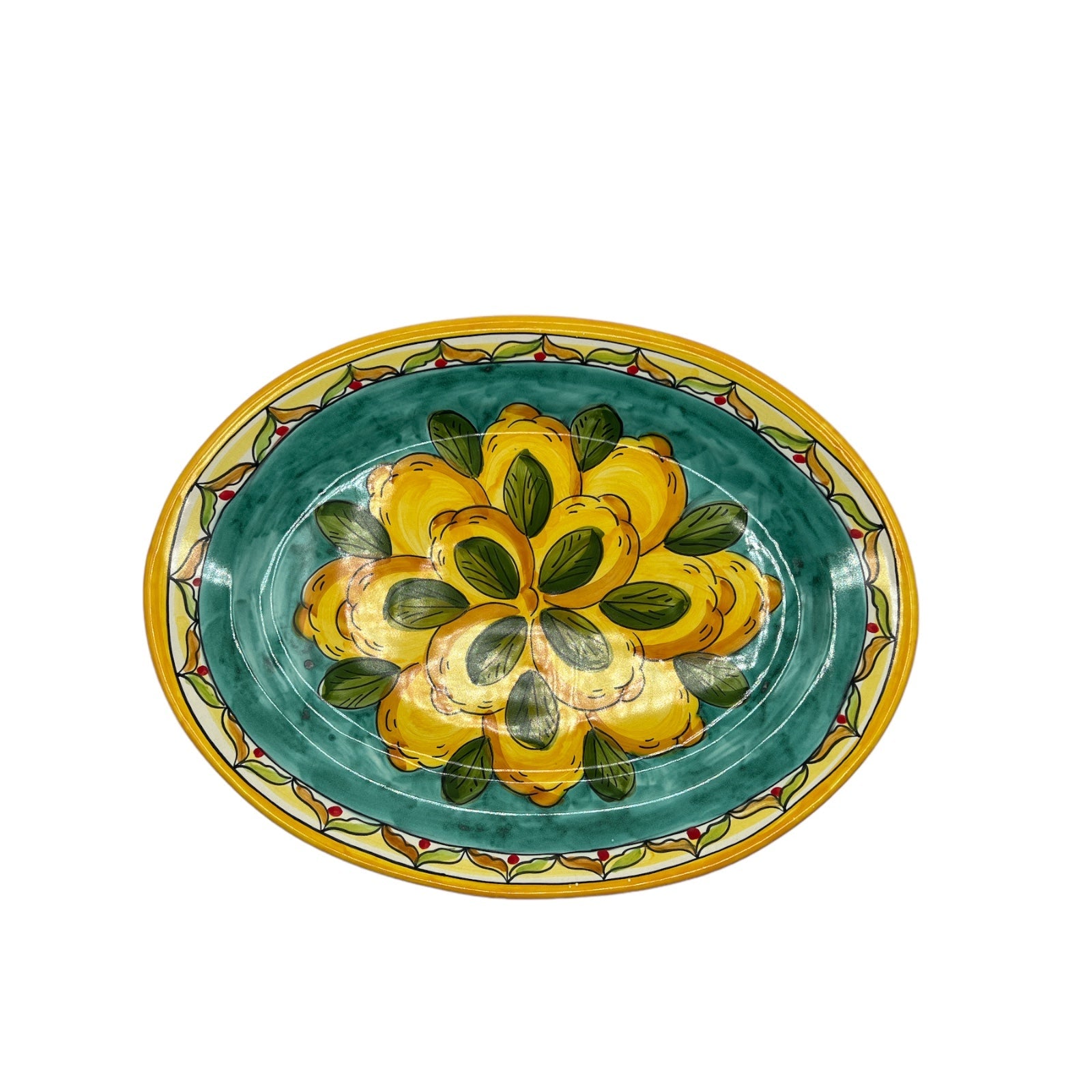 Vassoio Piano Fantasia Limoni Geometrico - Sorrento è