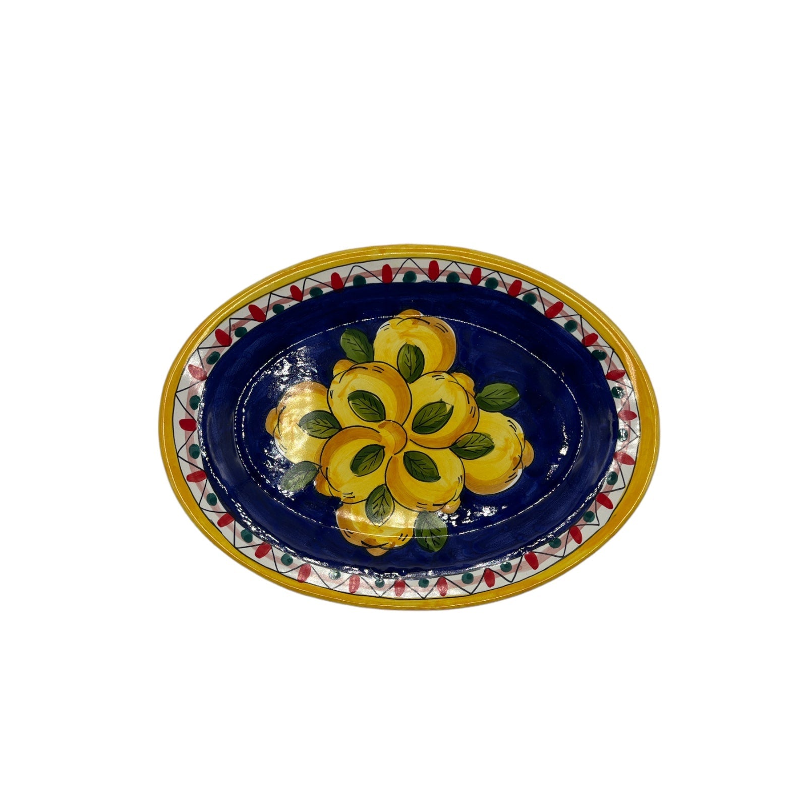 Vassoio Piano Fantasia Limoni Geometrico - Sorrento è