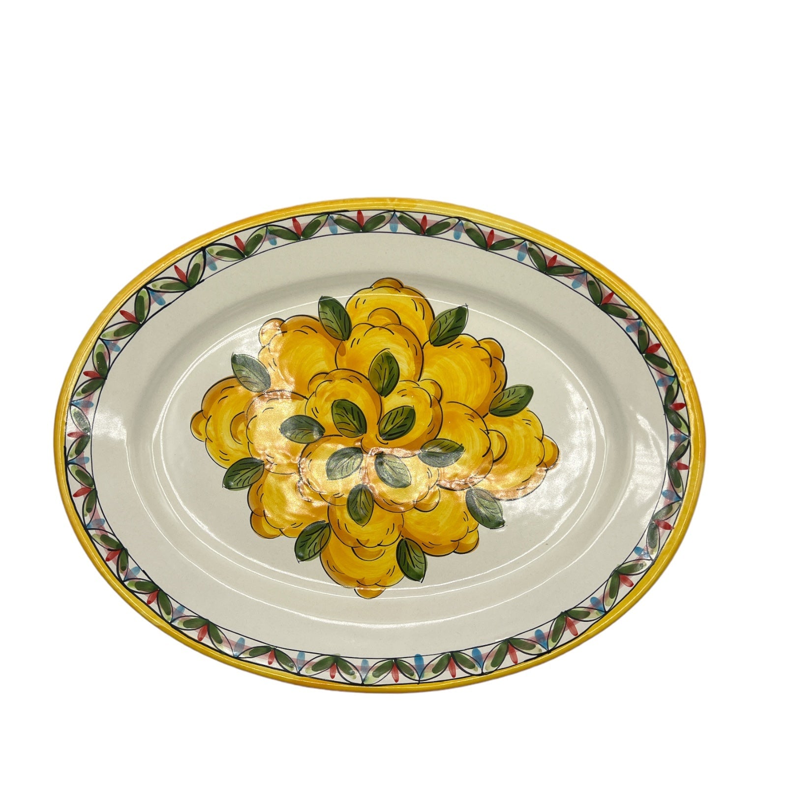 Vassoio Piano Fantasia Limoni Geometrico - Sorrento è