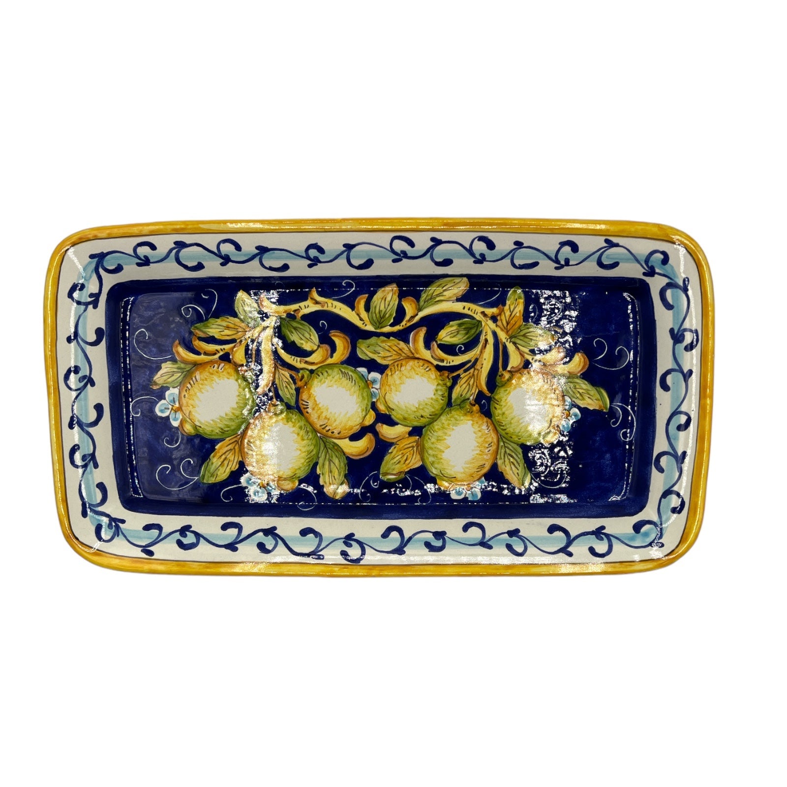 Vassoio Rettangolare Fantasia Principe - Sorrento è