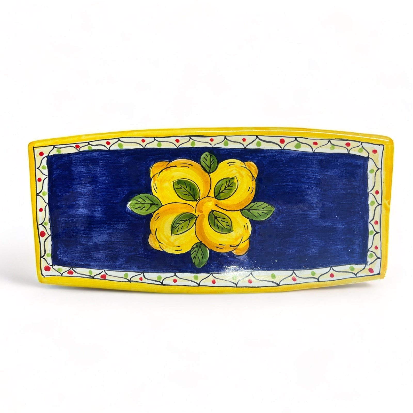 Vassoio Sushi Fantasia Limoni Geometrico - Sorrento è