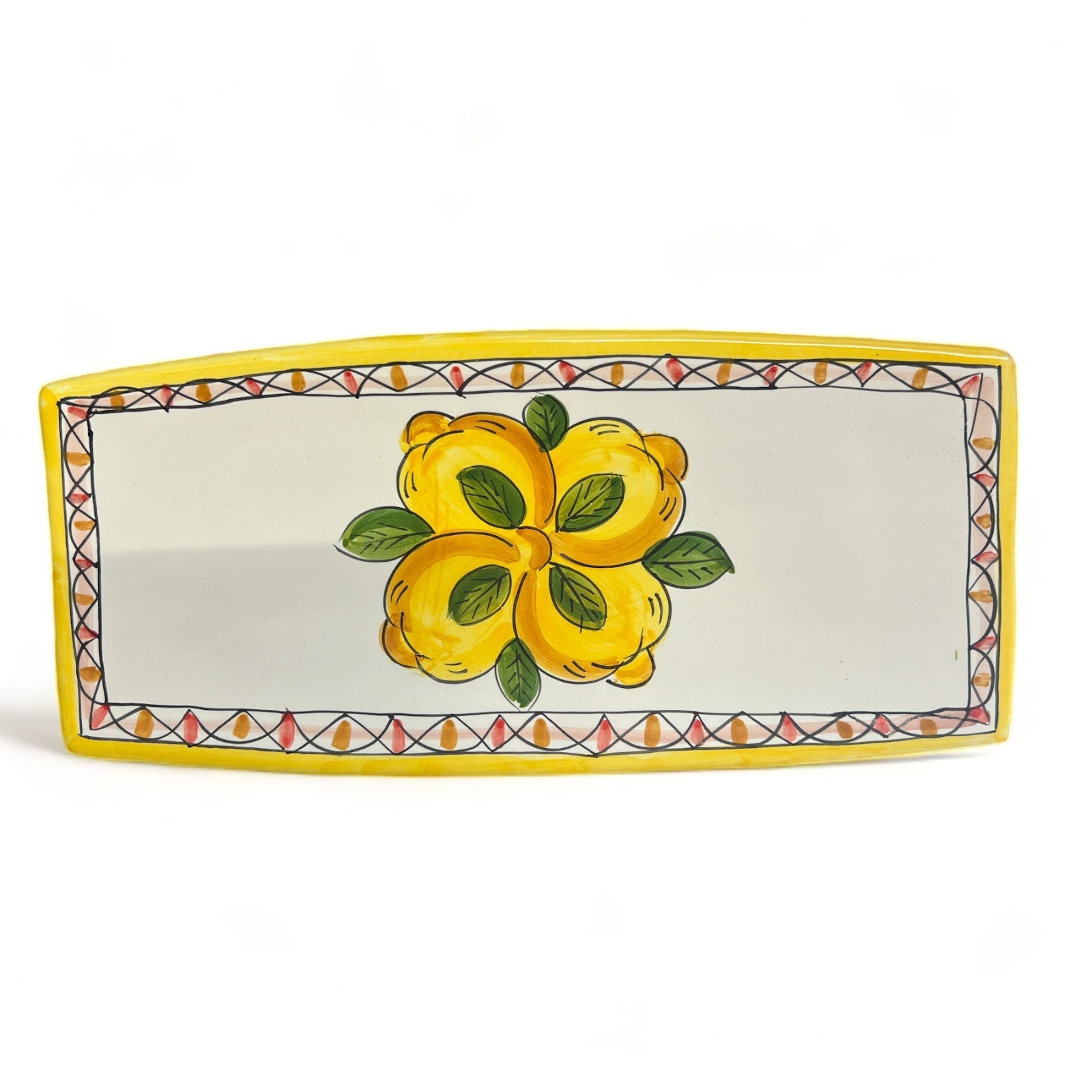 Vassoio Sushi Fantasia Limoni Geometrico - Sorrento è